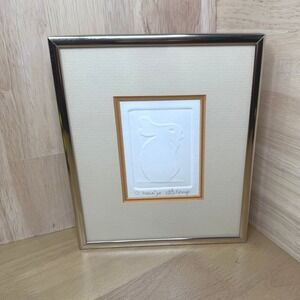 Framed‎ Embossed Bunny Rabbit Print O hare ye Todd Kemp Signed Limited Edition